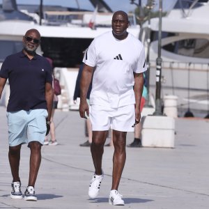 Magic Johnson s obitelji i prijateljima u Trogiru