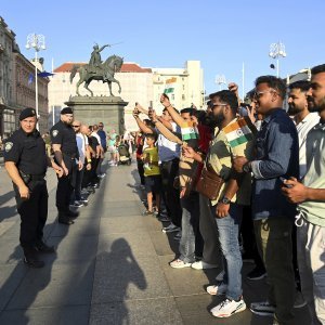 Narendra Modi i Andrej Plenković prošetali Zagrebom