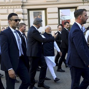 Narendra Modi i Andrej Plenković prošetali Zagrebom