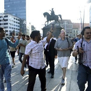 Narendra Modi i Andrej Plenković prošetali Zagrebom