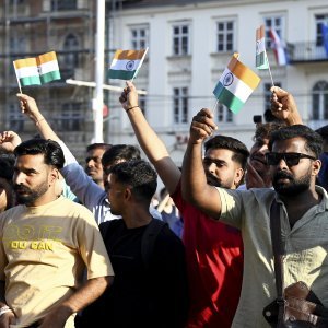 Narendra Modi i Andrej Plenković prošetali Zagrebom