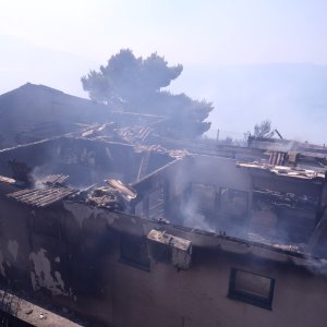 Izgorjela uljara Orgula u Marušićima