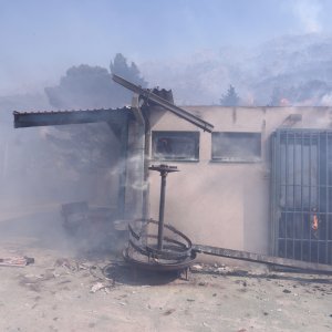 Izgorjela uljara Orgula u Marušićima