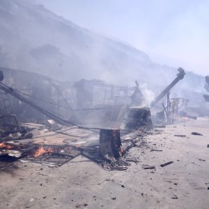 Izgorjela uljara Orgula u Marušićima