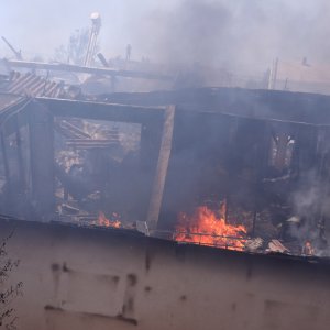 Izgorjela uljara Orgula u Marušićima