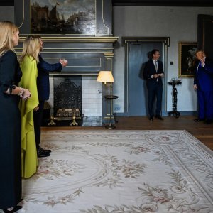 Nizozemski kralj Willem-Alexander i kraljica Máxima, kraljevska princeza Amalia
