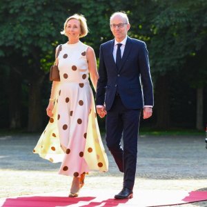 Luksemburški premijer Luc Frieden sa suprugom Marjolijne Droogleever