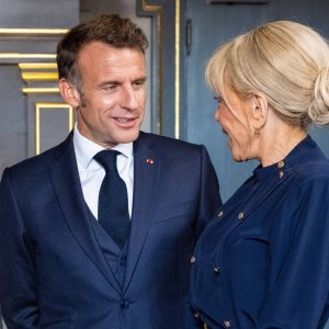 Brigitte Macron i Emmanuel Macron