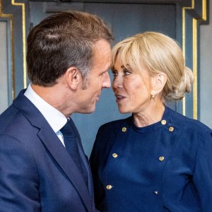 Brigitte Macron i Emmanuel Macron