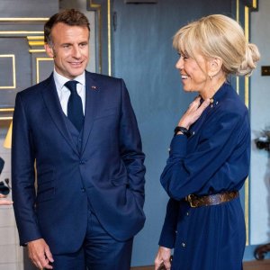 Brigitte Macron i Emmanuel Macron