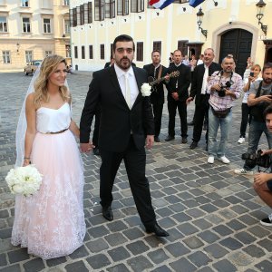 Antonija Blaće i Hrvoje Brlečić vjenčanje