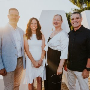 Tonči Glavina, Tracey Allison Glavina, Pavla i Mike Saran