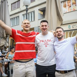 Zagreb: Atmosfera u centru grada uoči sutrašnjeg koncerta Marka Perkovića Thompsona