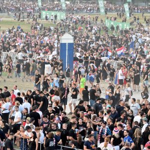 Hipodrom uoči koncerta Marka Perkovića Thompsona
