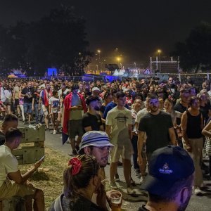 Veliki zastoj na Mostu slobode