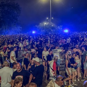 Veliki zastoj na Mostu slobode