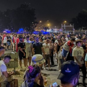 Veliki zastoj na Mostu slobode