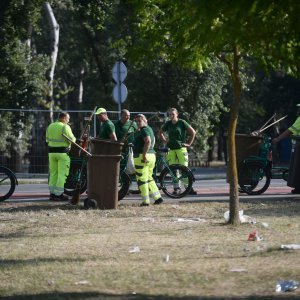 Bundek u jutro nakon Thompsonova koncerta