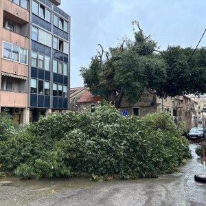 Nevrijeme u Splitu