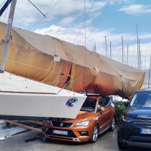 Šteta na brodovima nakon oluje u Splitu
