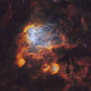 Kategorija Zvijezde i maglice: Radiant Canopy The Lustrous Realms of the Running Chicken Nebula