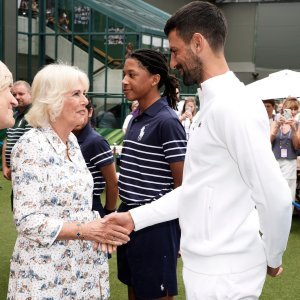 Novak Đoković i kraljica Camilla
