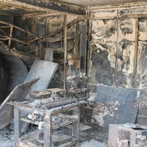 Nakon velikog požara tvornica Baumit u Siraču potpuno je uništena