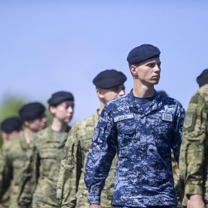 Uvježbavanje pješačkih postroja za mimohod