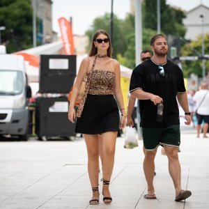 Ulična moda u Šibeniku