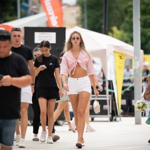Ulična moda u Šibeniku