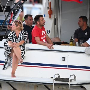 Vela Luka uoči početka koncerta 'Trag u beskraju'