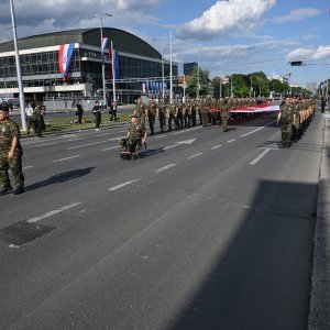Vojni mimohod u Zagrebu 2025.