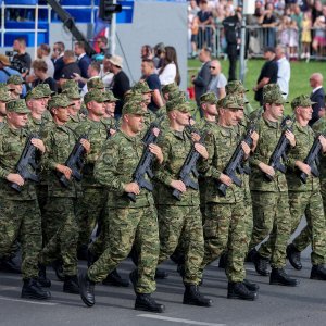 Vojni mimohod u Zagrebu 2025.