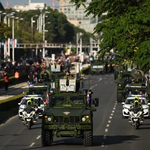 Oklopnjaci, tenkovi i druga vozila na mimohodu