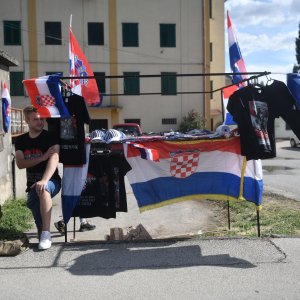 Pripreme za Thompsonov koncert u Sinju