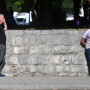 Pripreme za Thompsonov koncert u Sinju