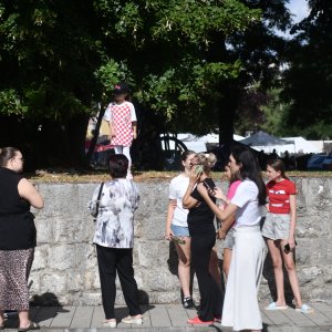 Pripreme za Thompsonov koncert u Sinju