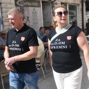 Pripreme za Thompsonov koncert u Sinju