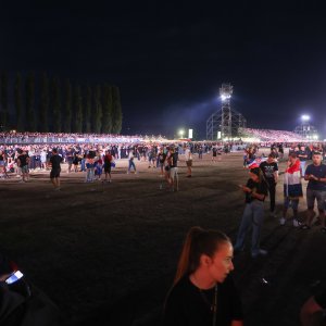 Obožavatelji čekaju Thompsonov koncert u Sinju