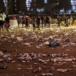 Sinjski Hipodrom nakon završetka Thompsonovog koncerta