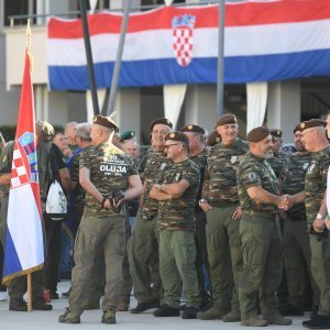 Atmosfera u Kninu uoči središnje proslave Dana pobjede i domovinske zahvalnosti