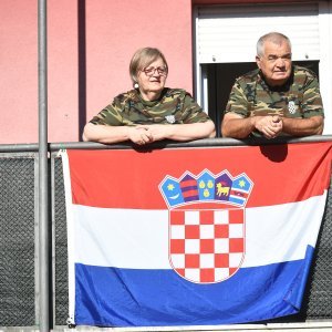 Atmosfera u Kninu uoči središnje proslave Dana pobjede i domovinske zahvalnosti
