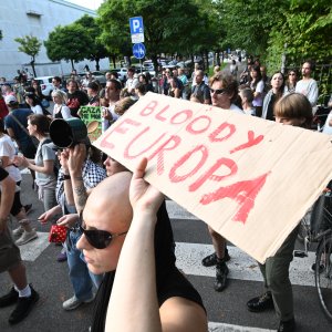 Prosvjed za Palestinu u Ljubljani