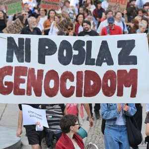 Prosvjed za Palestinu u Ljubljani