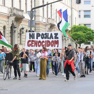 Prosvjed za Palestinu u Ljubljani