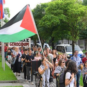 Prosvjed za Palestinu u Ljubljani