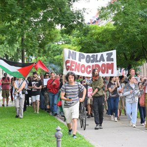 Prosvjed za Palestinu u Ljubljani