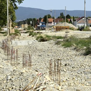 Radove na prosirenju i rekonstrukciji Sarajevske ceste i izgradnji tramvajske pruge