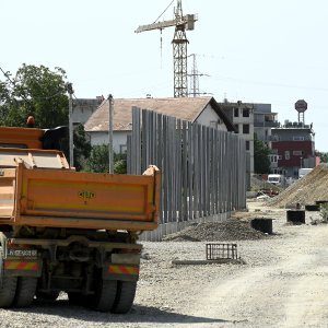 Radove na prosirenju i rekonstrukciji Sarajevske ceste i izgradnji tramvajske pruge