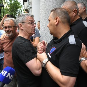 Sukob policije i građan u Beogradu